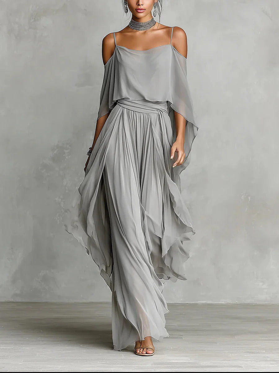 Ivah™ | Off-Shoulder Flowy Set