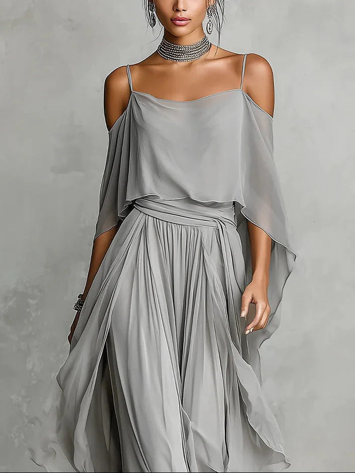 Ivah™ | Off-Shoulder Flowy Set