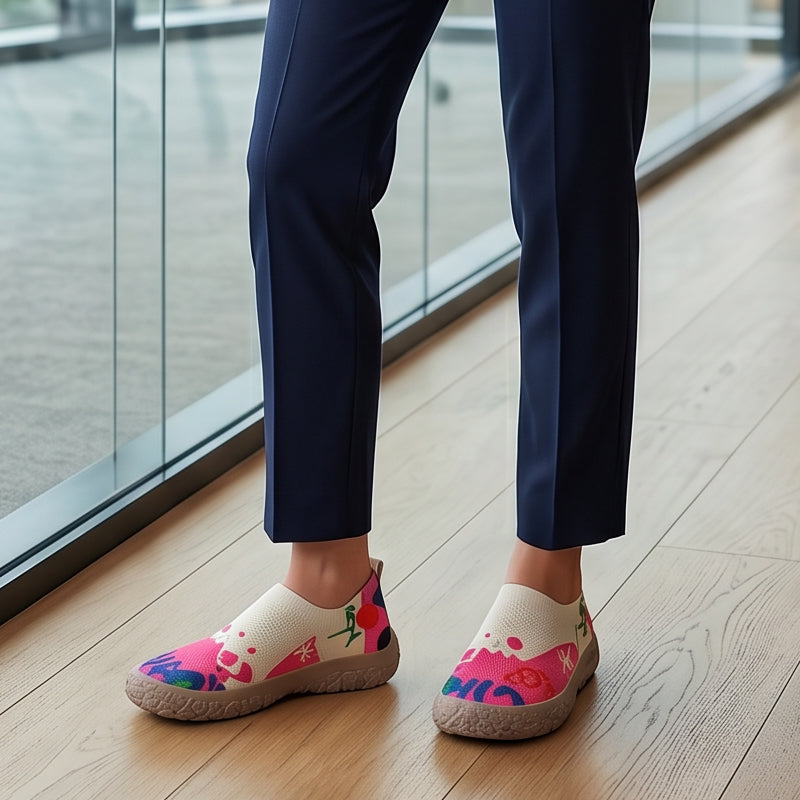 Suri™ | Artistic Slip-On Shoes