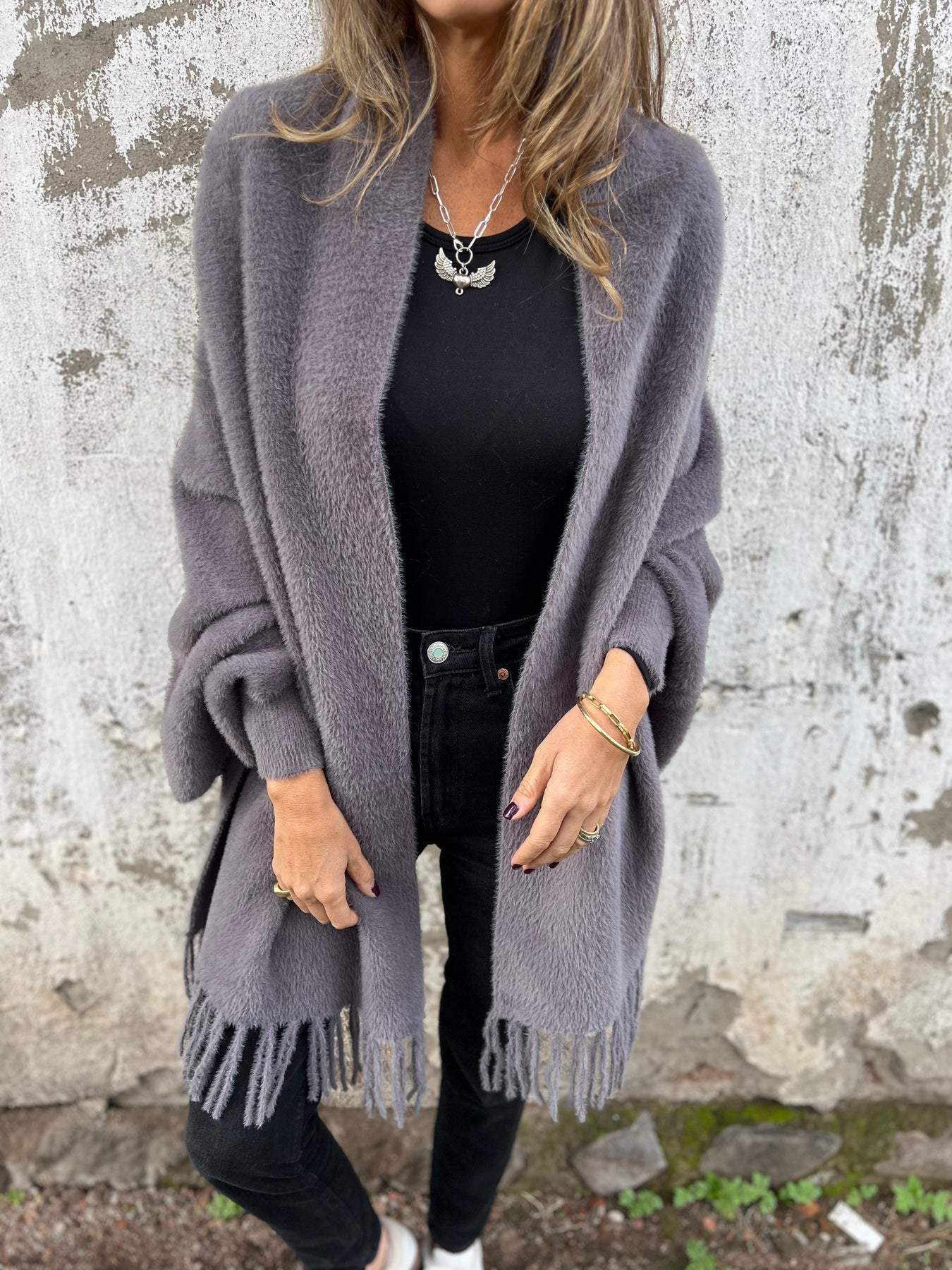 AOIBHE™ | - Elegant Drape Cardigan