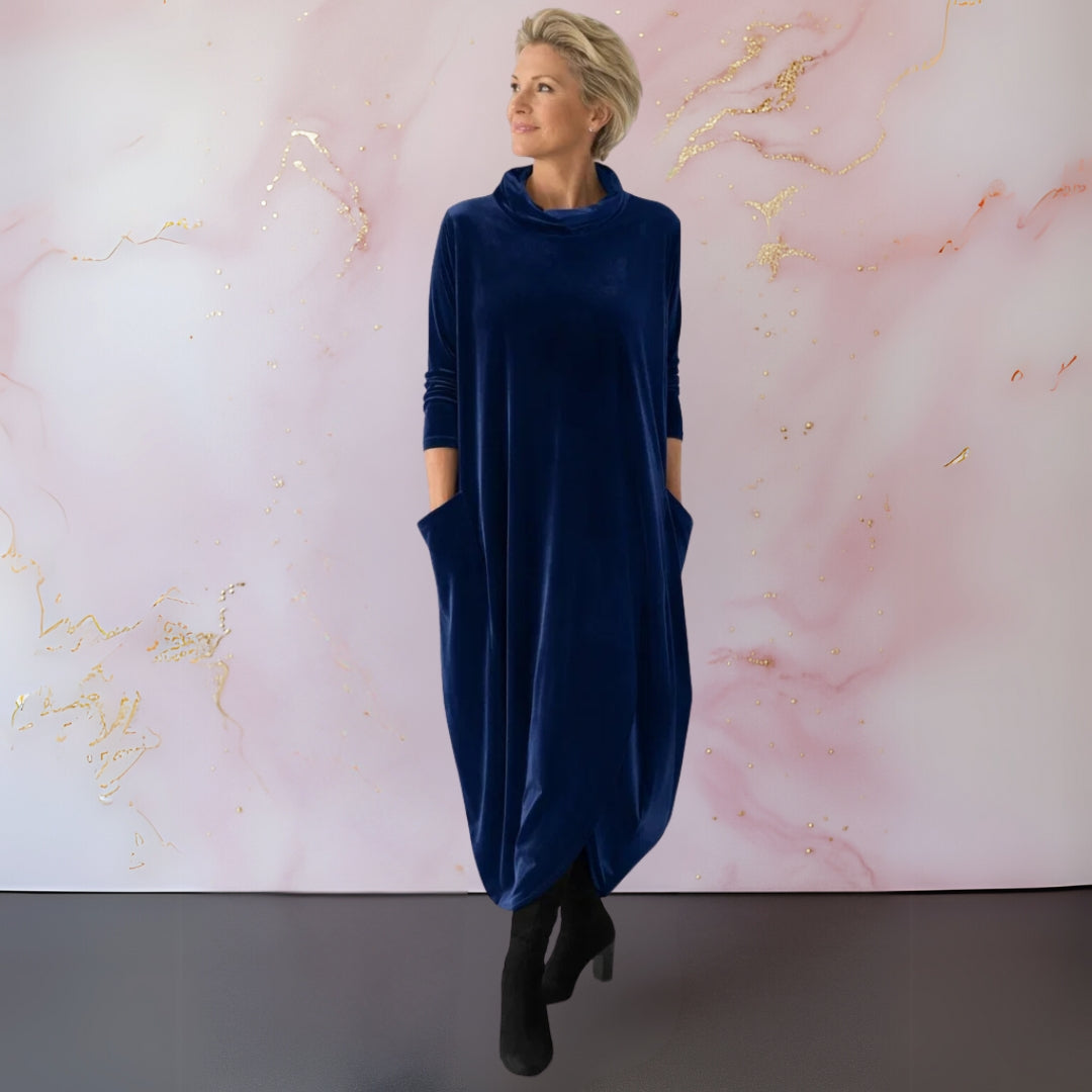 Leona™ | Velvet Maxi Dress