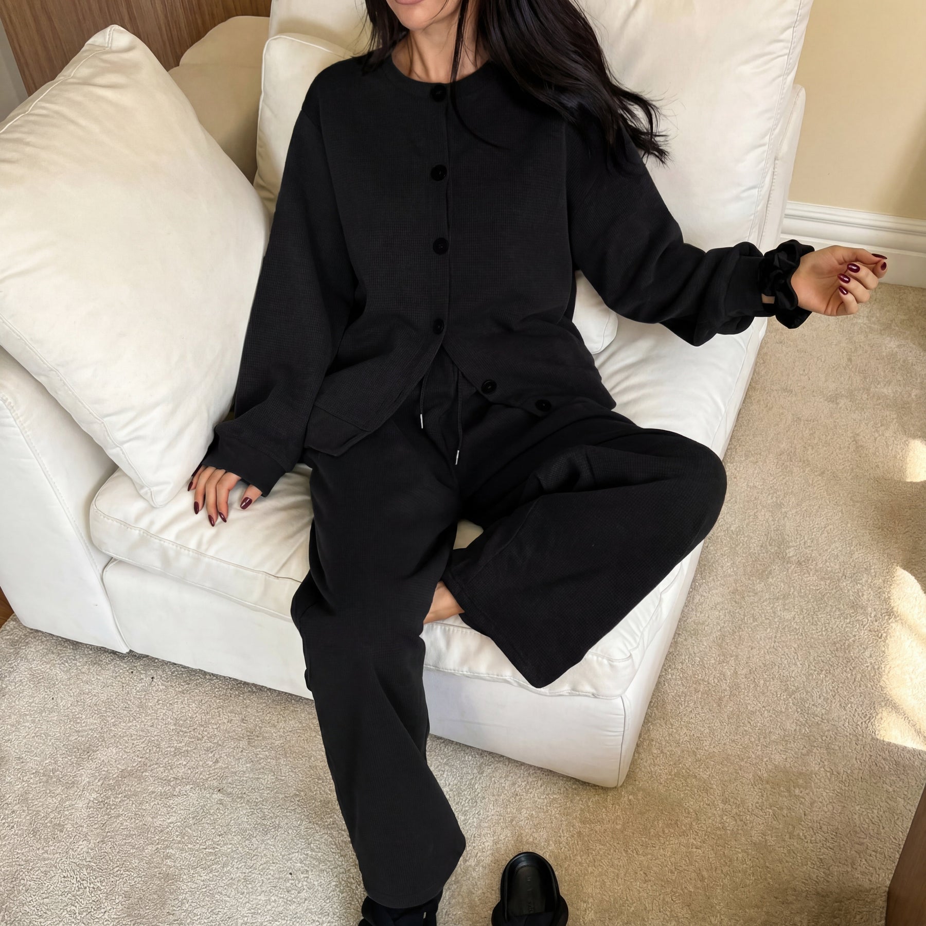 MAISIE™ | - Relaxed Button-Up Two-Piece Set