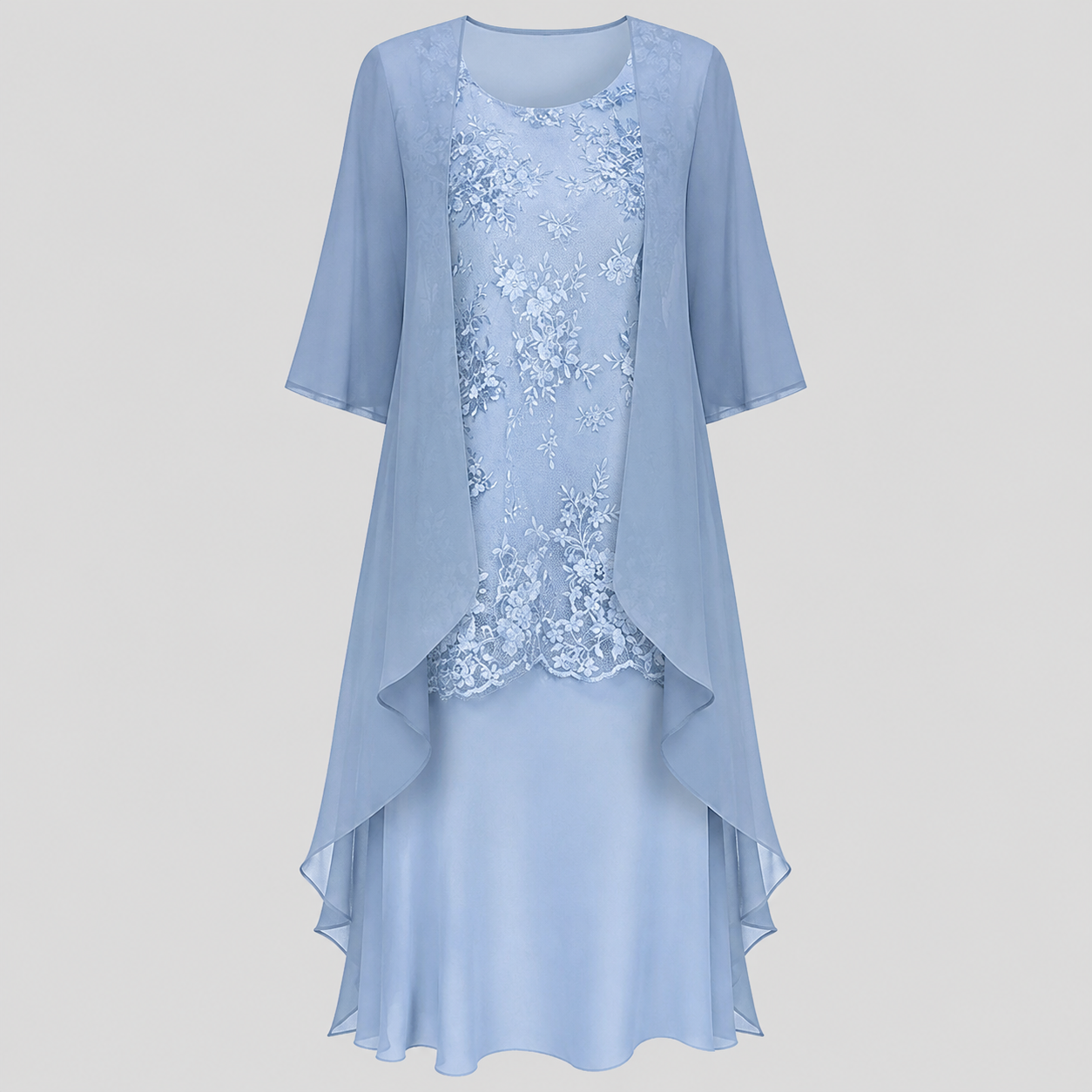 Lumi™ | Chiffon Two-Piece Dress