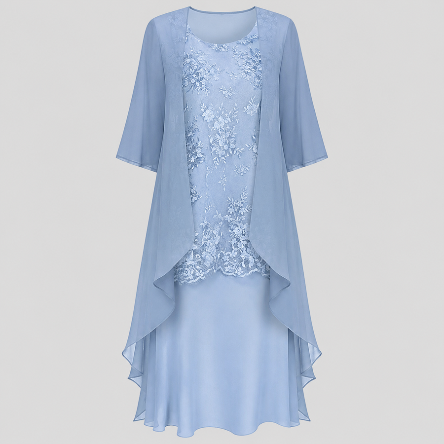 Lumi™ | Chiffon Two-Piece Dress