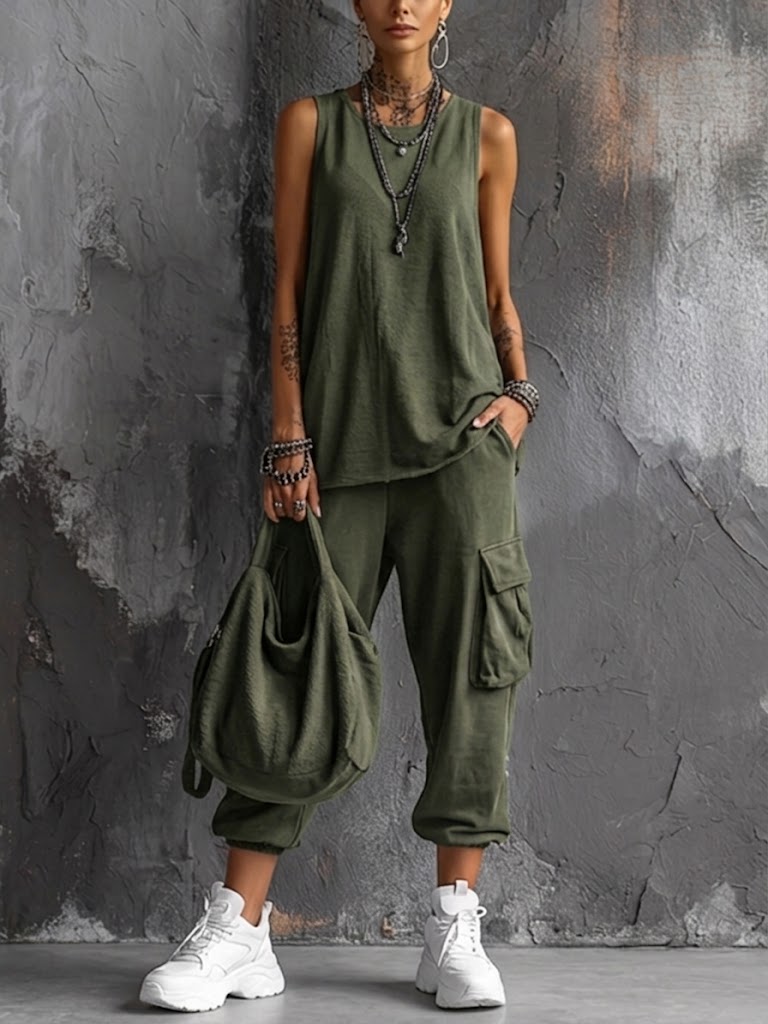 Joyce™ | Cargo Pocket Two-Piece Set