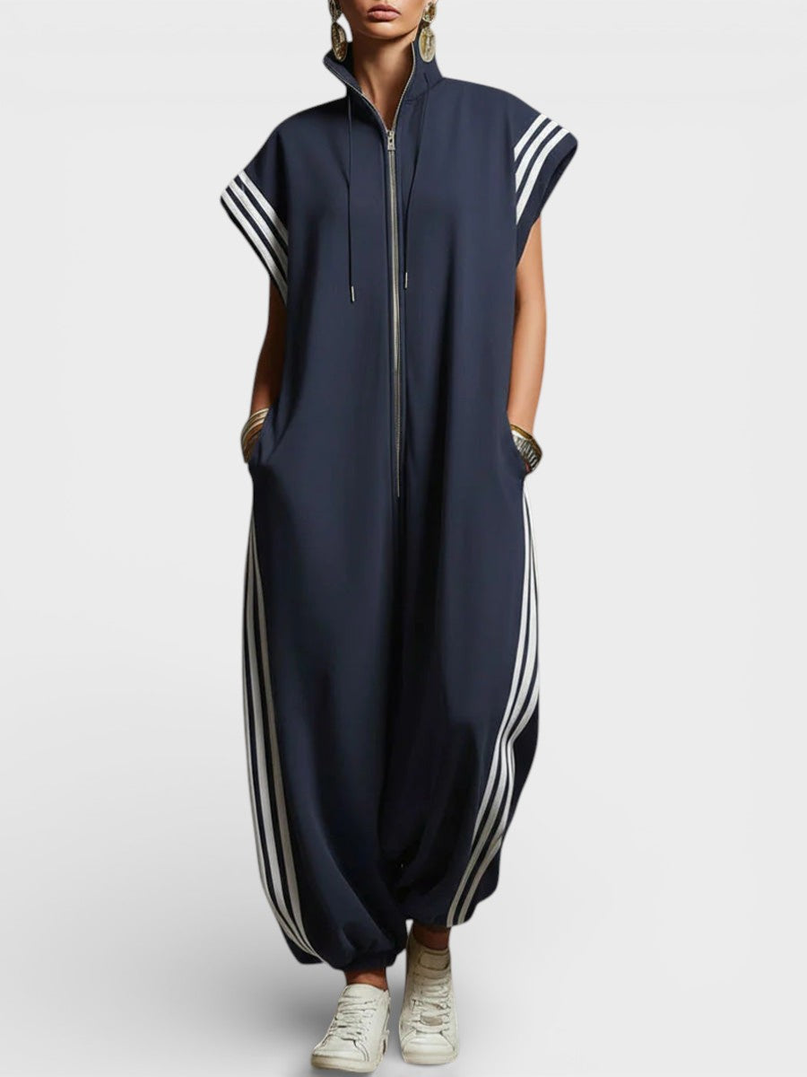 Valeria™ | Zip Neck Jumpsuit