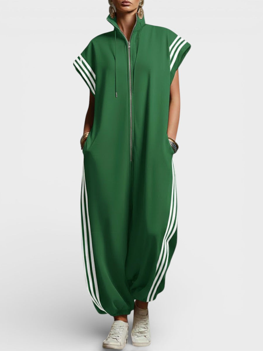 Valeria™ | Zip Neck Jumpsuit