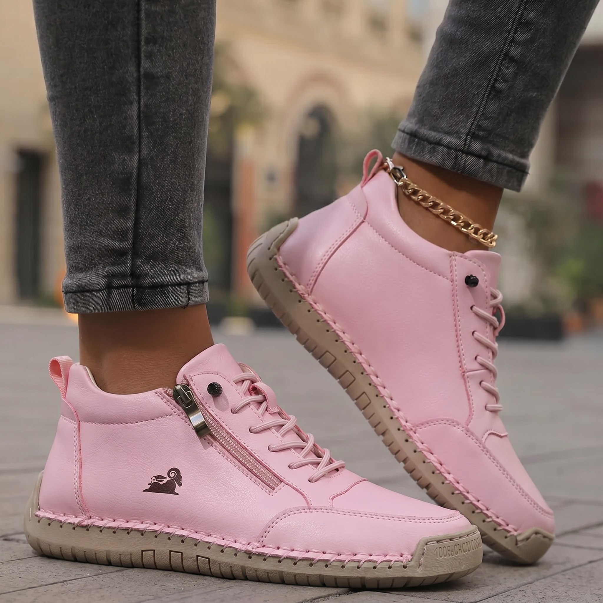 Soleil™ | Orthopedic Comfort Zip Sneakers