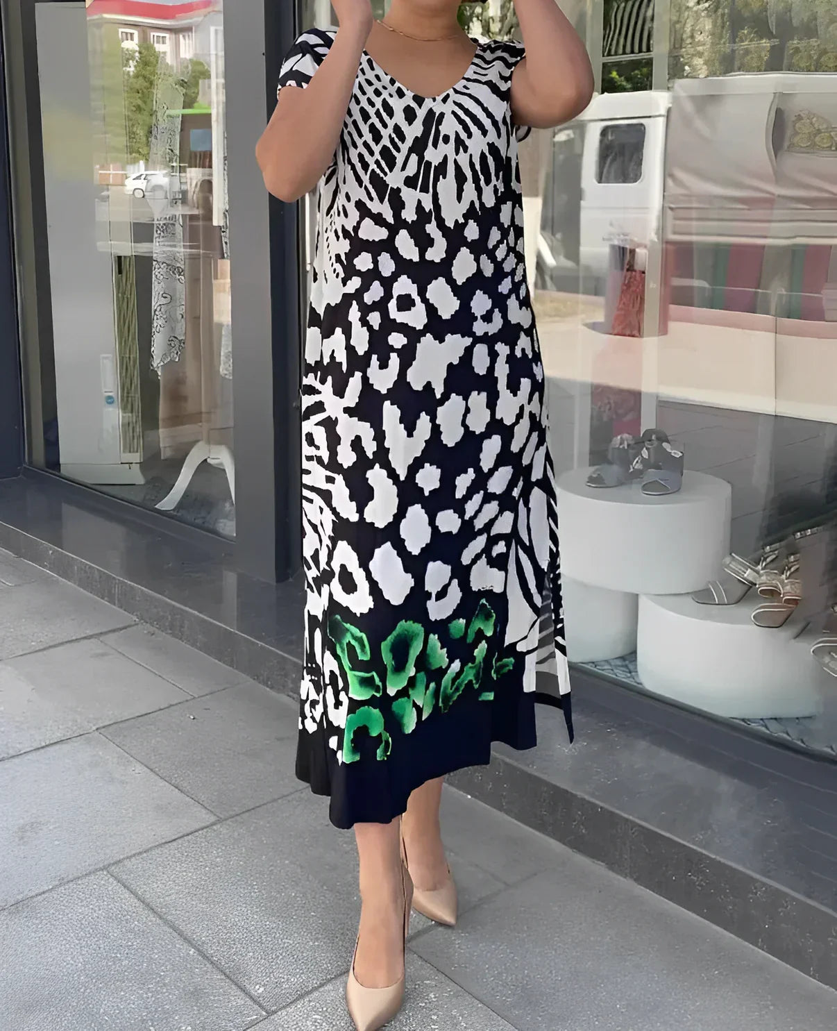 Serena™ | Casual Printed Dress