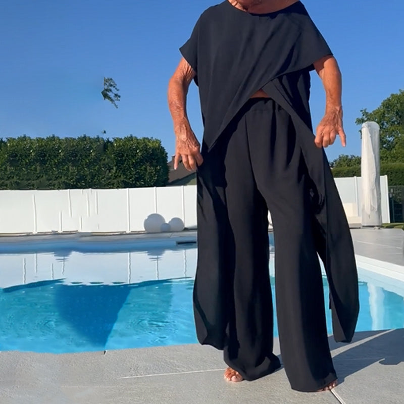 Gabbie™ | Elegant Off-Shoulder Two-Piece Set