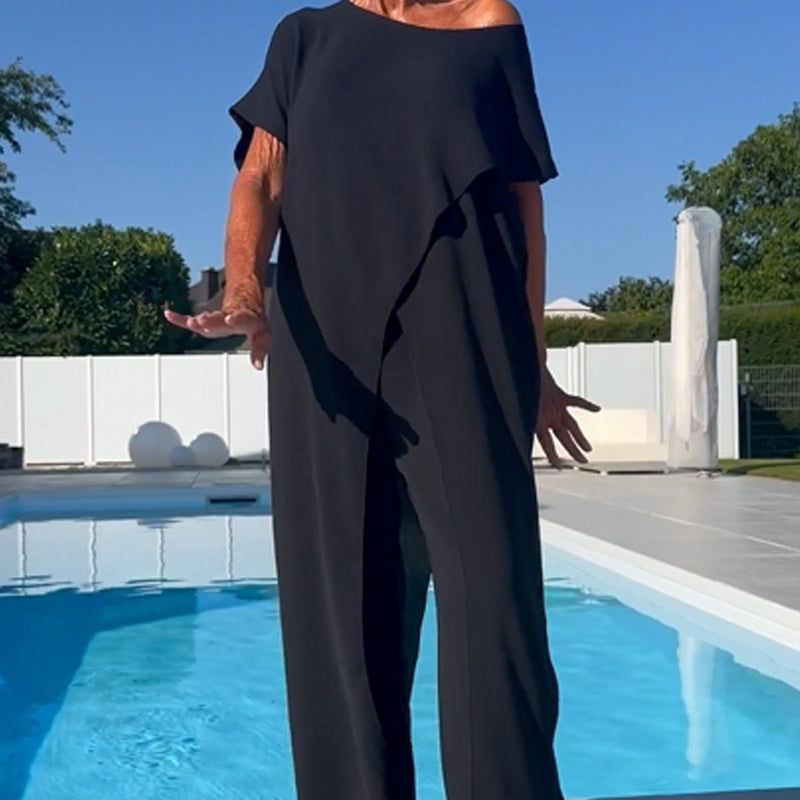 Gabbie™ | Elegant Off-Shoulder Two-Piece Set