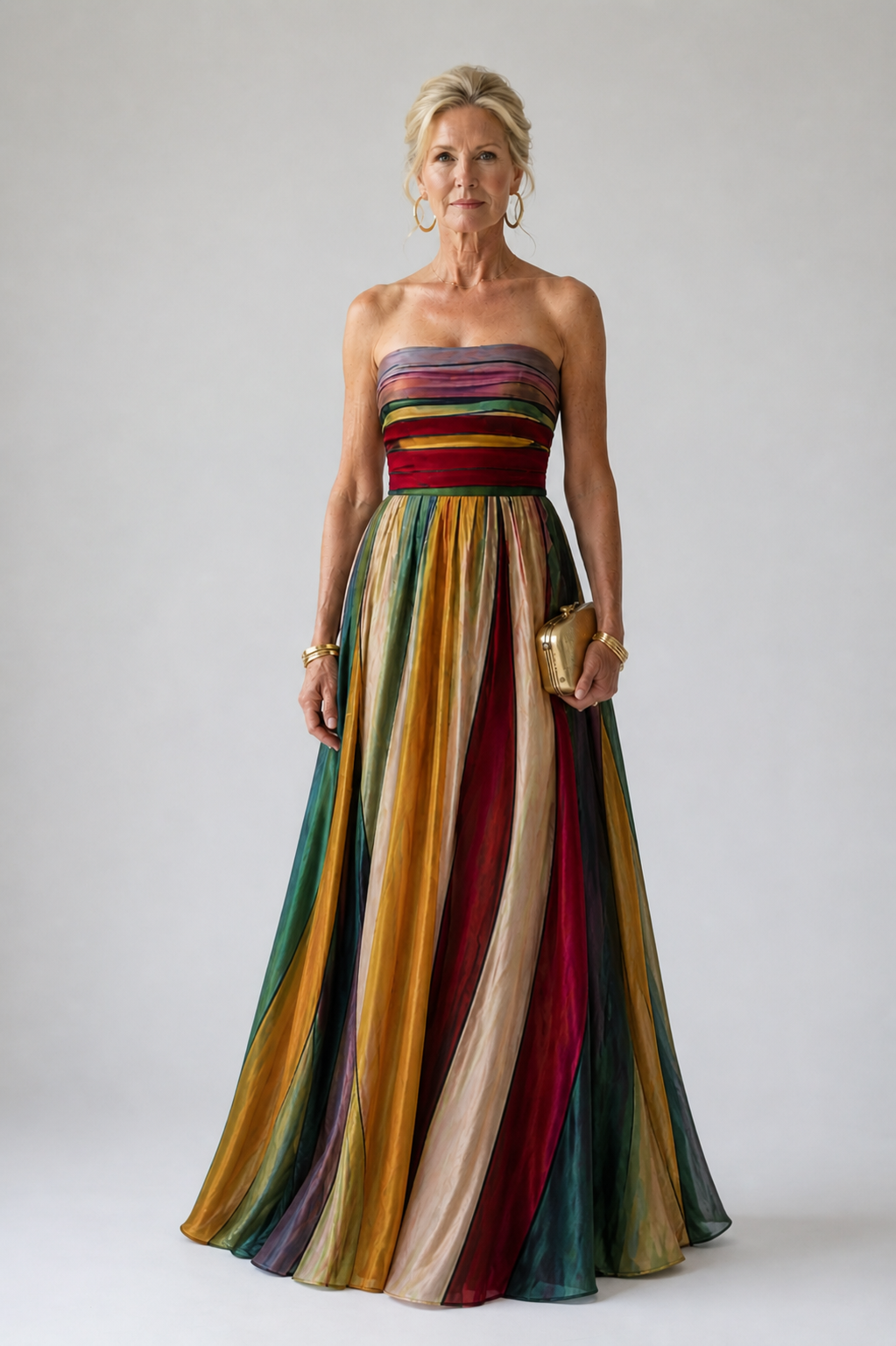 Thalia™ | Elegant Strapless A-Line Dress