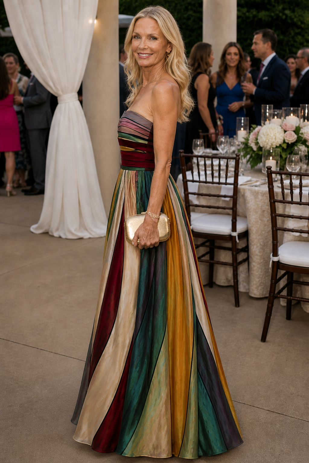 Thalia™ | Elegant Strapless A-Line Dress