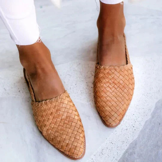 Lucy™ | Versatile Braided Pointed Sandals