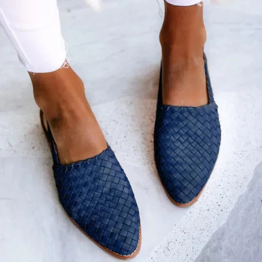 Lucy™ | Versatile Braided Pointed Sandals
