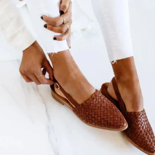 Lucy™ | Versatile Braided Pointed Sandals