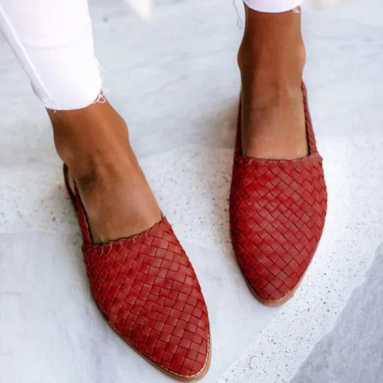 Lucy™ | Versatile Braided Pointed Sandals